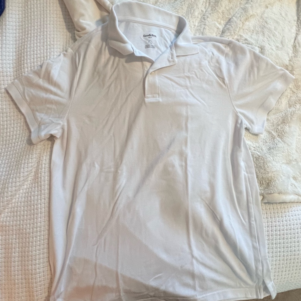 Goodfellow white polo